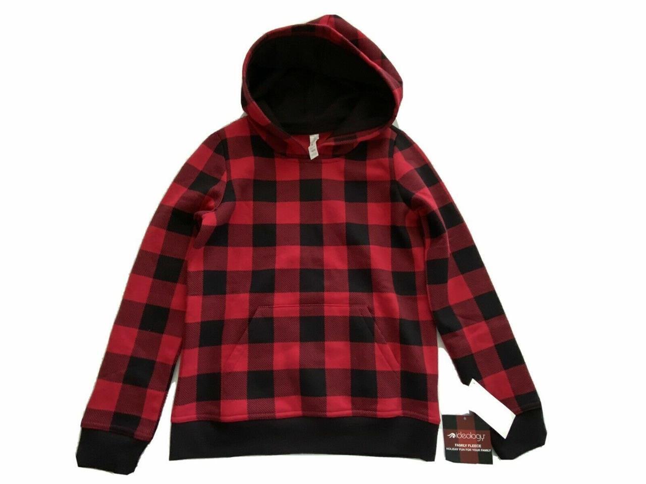 Ideology Unisex Toddler Cozy Fleece Plaid Hoodie, BUFFALO CHECK, 2T - 3T